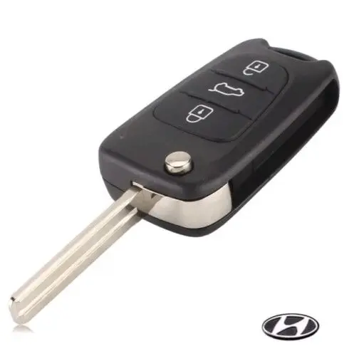 Replacement remote Flip car key shell suitable for HYUNDAI i20 i30 i35