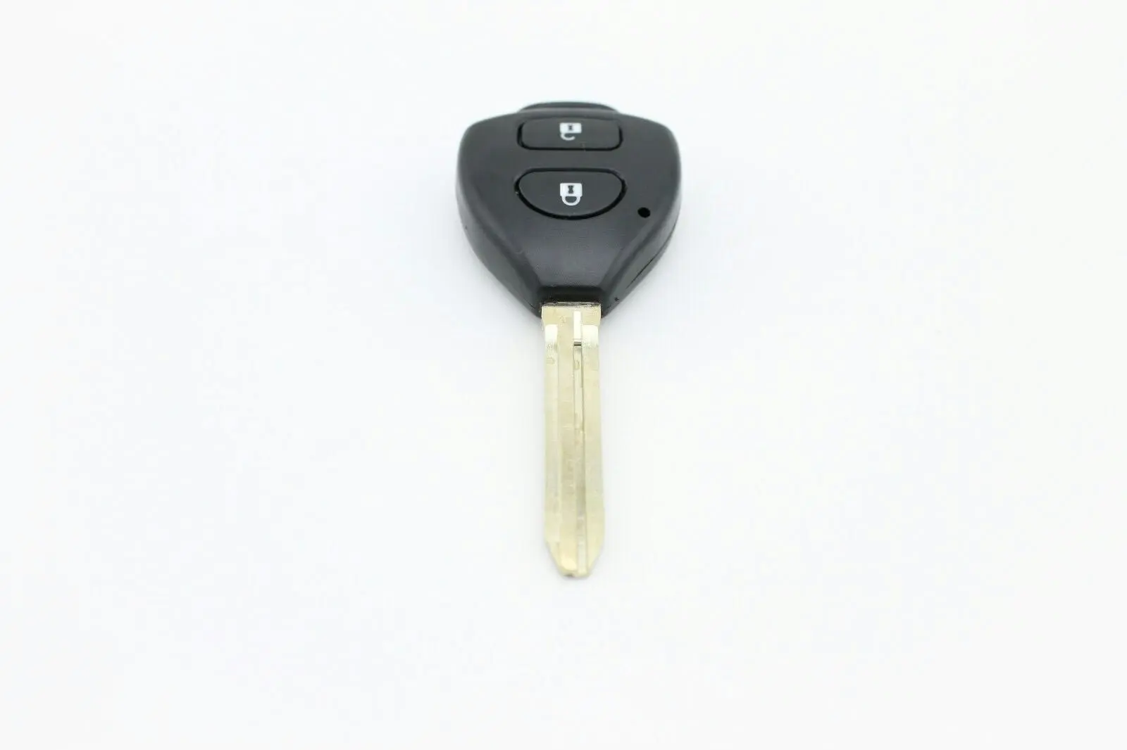 [2 Pack] Compatible With Toyota Rav4 Corolla Camry Prado 2 Button Remote Key Shell