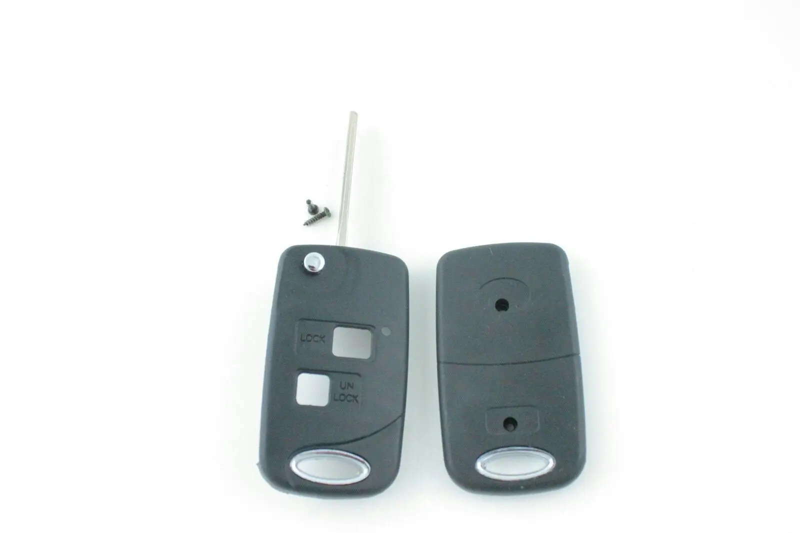 Compatible With Toyota Prado RAV4 Corolla Remote Car Flip Key Blank Shell/Case