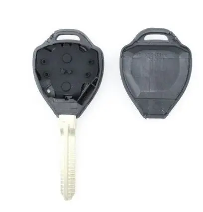 [2 Pack] Compatible With Toyota Prado RAV4 Corolla Remote Car Key Blank Shell/Case