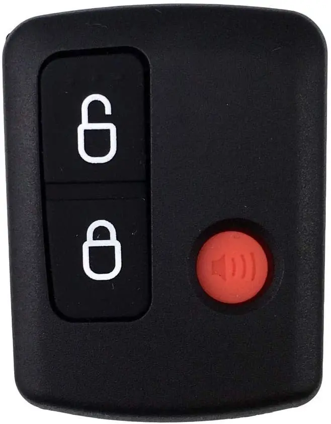 [2 Pack] Remote Shell 3 Button Car Keypad for Ford BA BF Falcon Ute Territory SX SY | Shell Only