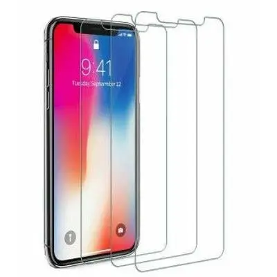 4x iPhone 12 Pro 11 X Max 8 Plus 7 Tempered Glass Screen Protector