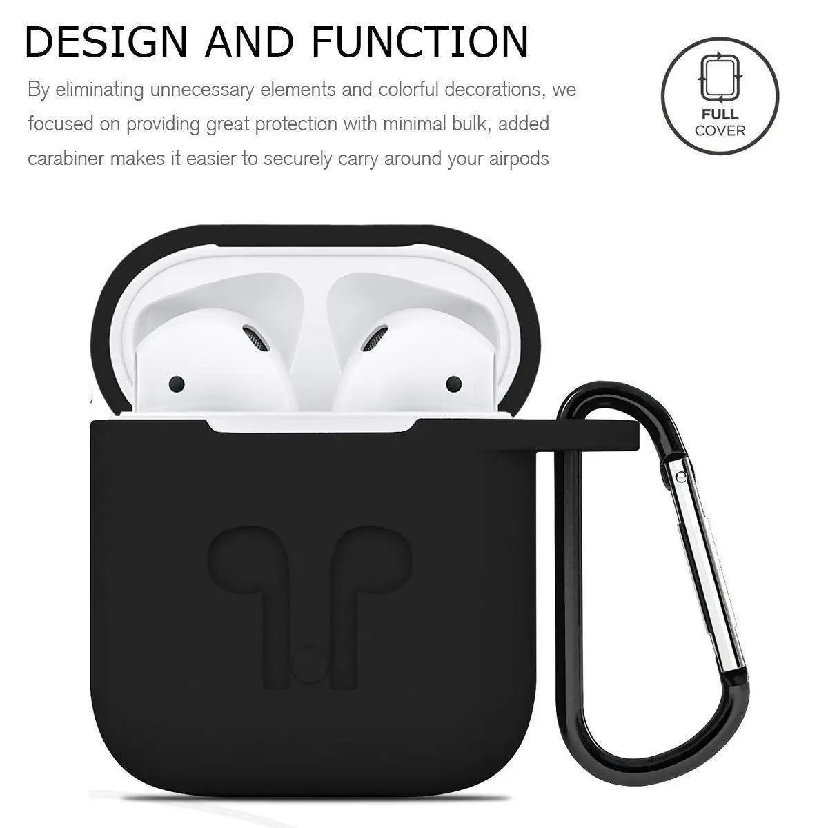 For Apple Airpod Shockproof Airpods AU Strap Holder & Silicone Case Cover Skin