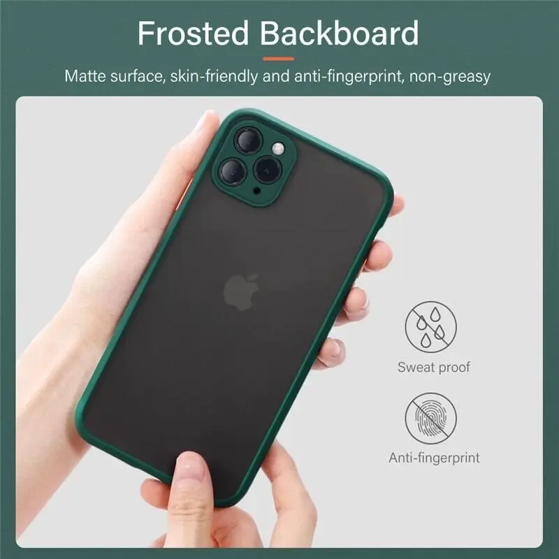 Black Matte Surface Ultra Protective iPhone X Case