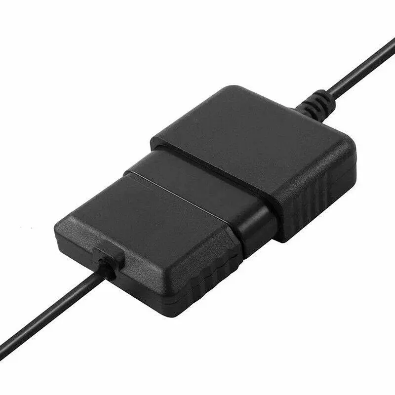 Cable Converter Compatible for PS2 Controller to PS3 PC USB Adapter Converter Cable