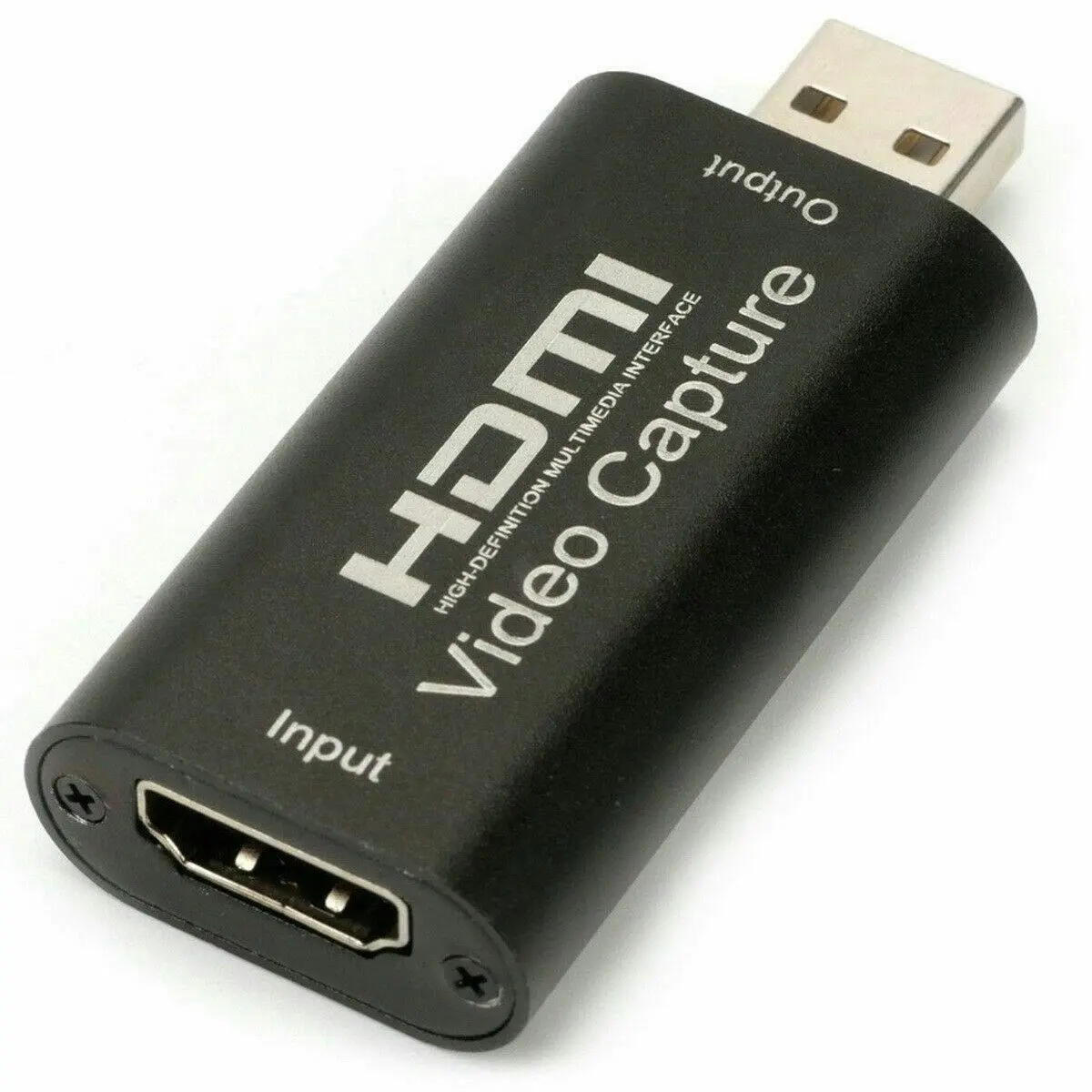 HDMI to USB Video Capture Card Screen Record 1080P HD Game Video Live Streaming Recorder