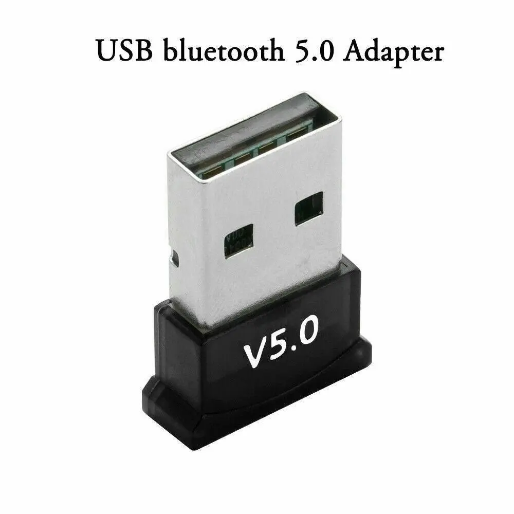 Mini Wireless USB Bluetooth V5.0 Dongle Adapter For Windows 7 8 10 11 PC Laptop Mac