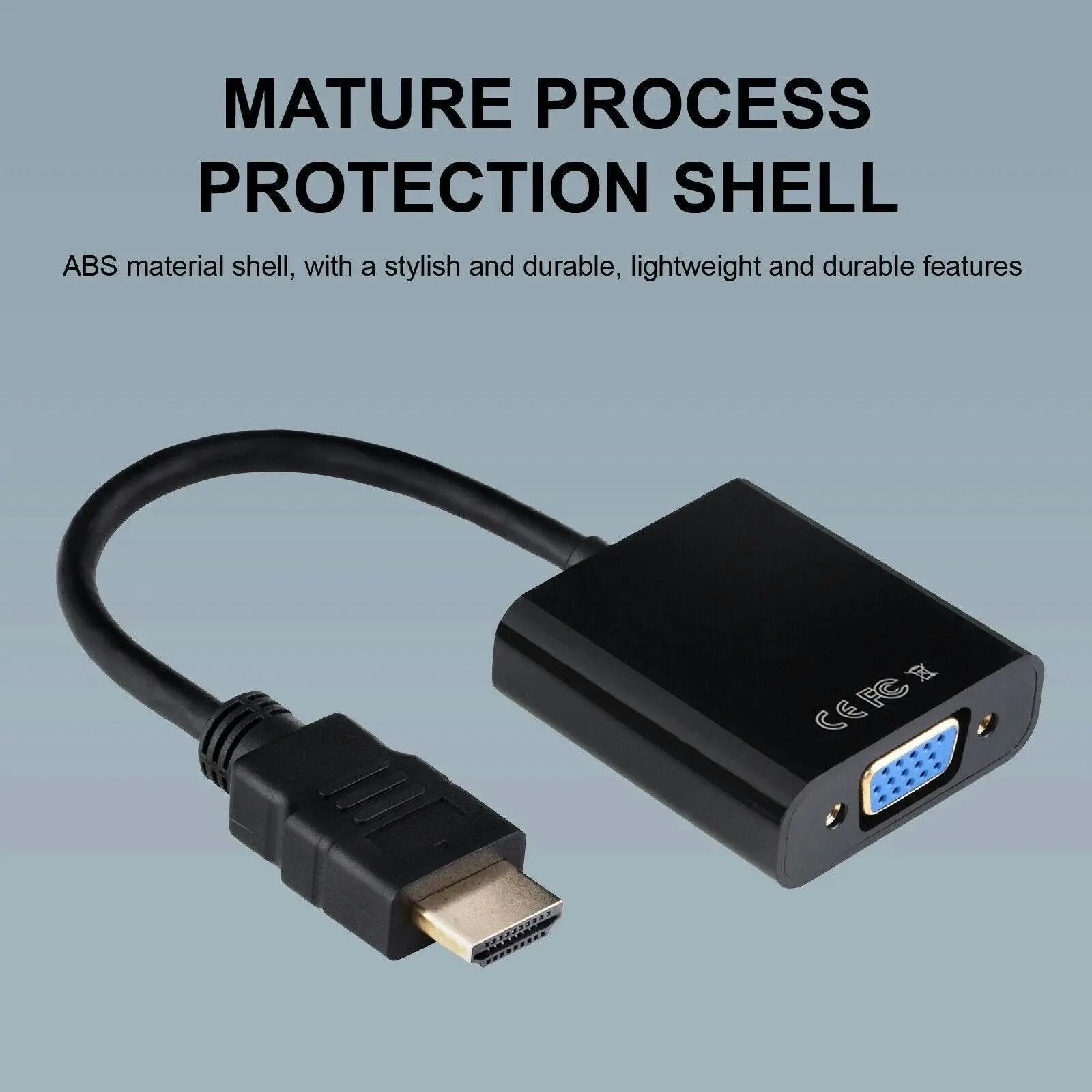 HDMI Male to VGA Female 1080p Adapter Video Cable Converter