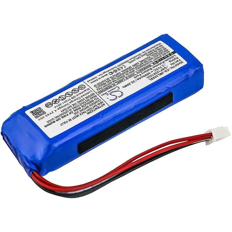 GSP1029102A Compatible Battery for JBL Charge 3 2016 Portable Bluetooth Speaker