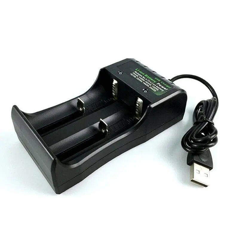 Smart USB 18650 Battery Charger 1 2 4 Slots for 3.7V Rechargeable Battery Charge