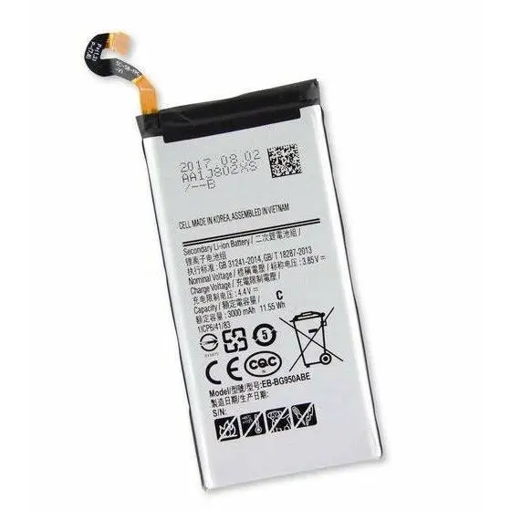 Replacement Batteries for Samsung Galaxy S2 S3 S4 S5 S6 Edge S7 S8 S9 S10 Note 2 3 4 5 8 9 10