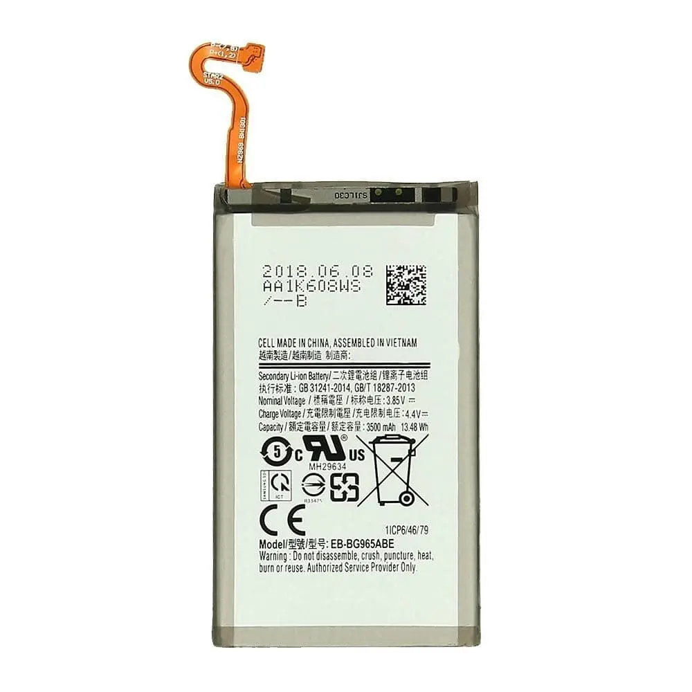 Replacement Batteries for Samsung Galaxy S2 S3 S4 S5 S6 Edge S7 S8 S9 S10 Note 2 3 4 5 8 9 10