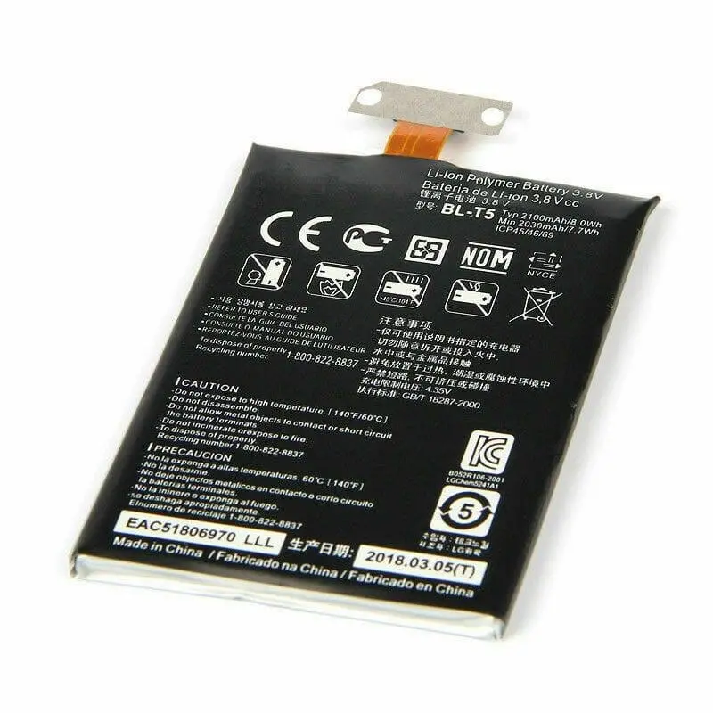 LG Nexus 4 Compatible Battery BL-T5