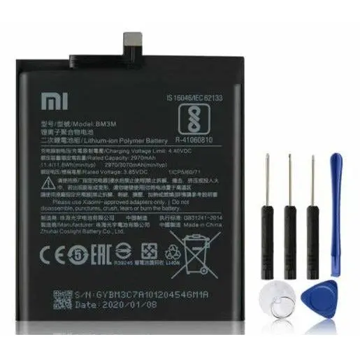 Xiaomi Mi 5 Mi 8 Mi 9 SE Redmi Note 4x 7 Pocofone Compatible Replacement Battery