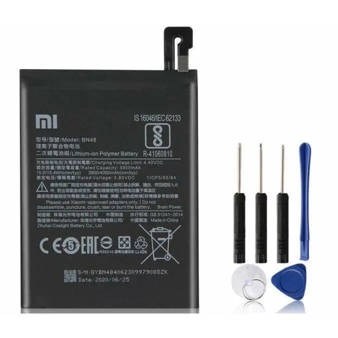 Xiaomi Mi 5 Mi 8 Mi 9 SE Redmi Note 4x 7 Pocofone Compatible Replacement Battery