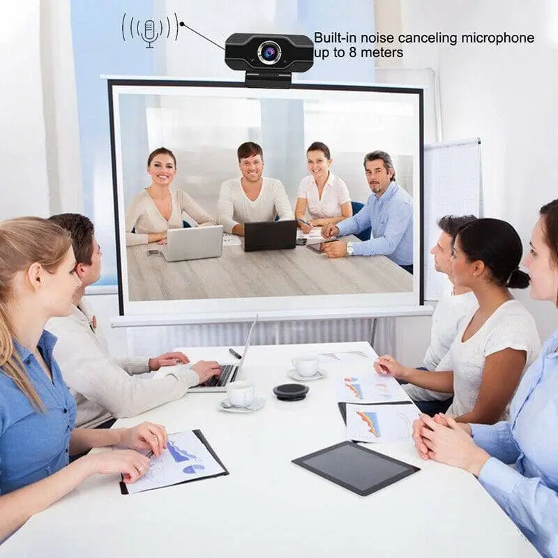 1080P Webcam Full HD USB 2.0 For PC Desktop Laptop Web Camera with Microphone