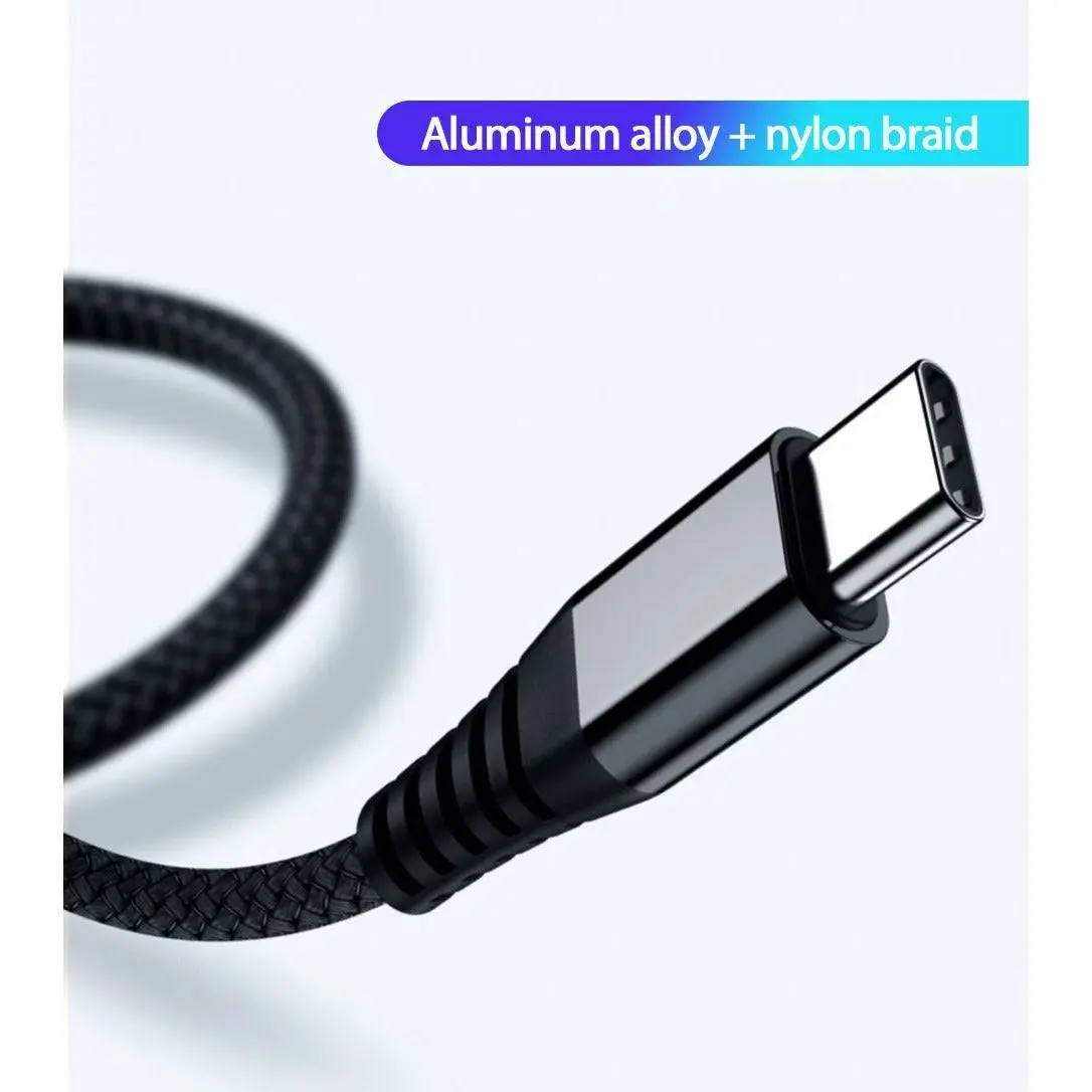 USB Type-C to USB C 3.1 Male to Male Sync PD Charging Cable Type C to Type C Mac