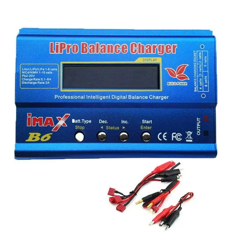 iMax B6AC 80W RC Lipo NiMh Digital Battery Balance Charger Discharger Control