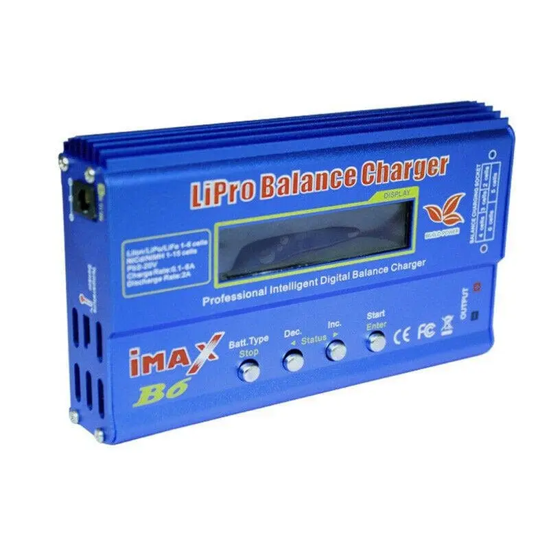 iMax B6AC 80W RC Lipo NiMh Digital Battery Balance Charger Discharger Control