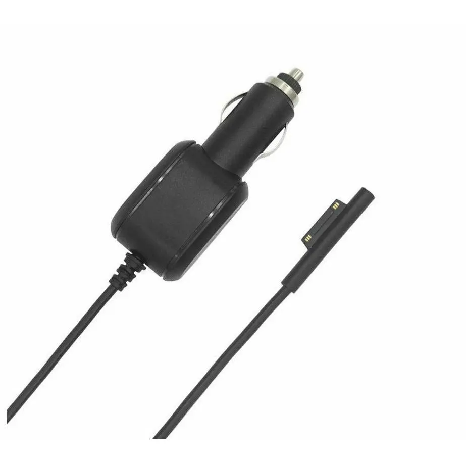 15V Car Charger Power Supply Adapter For Microsoft Surface Pro 3 4 5 6 7 X Go Book Laptop - 2.58 A