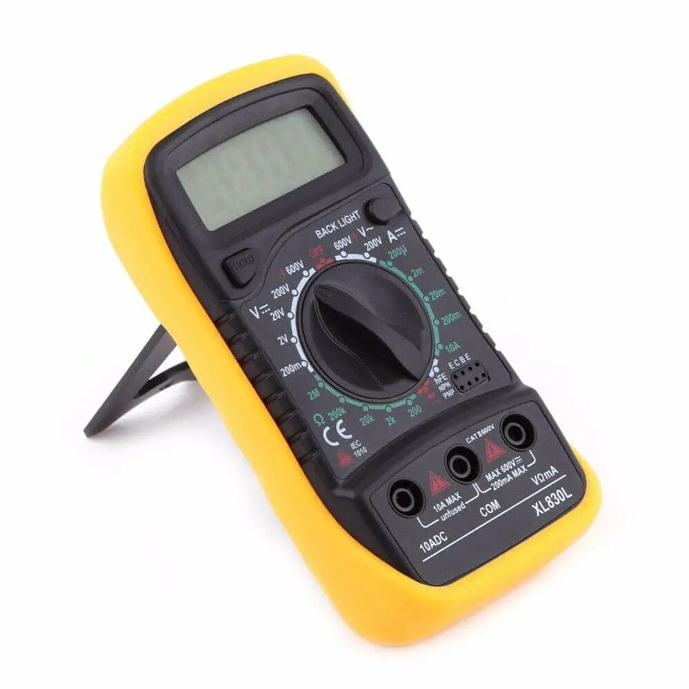 XL830L AC/DC Digital Multimeter Current New Tester Volt Meter Ohmmeter Ammeter