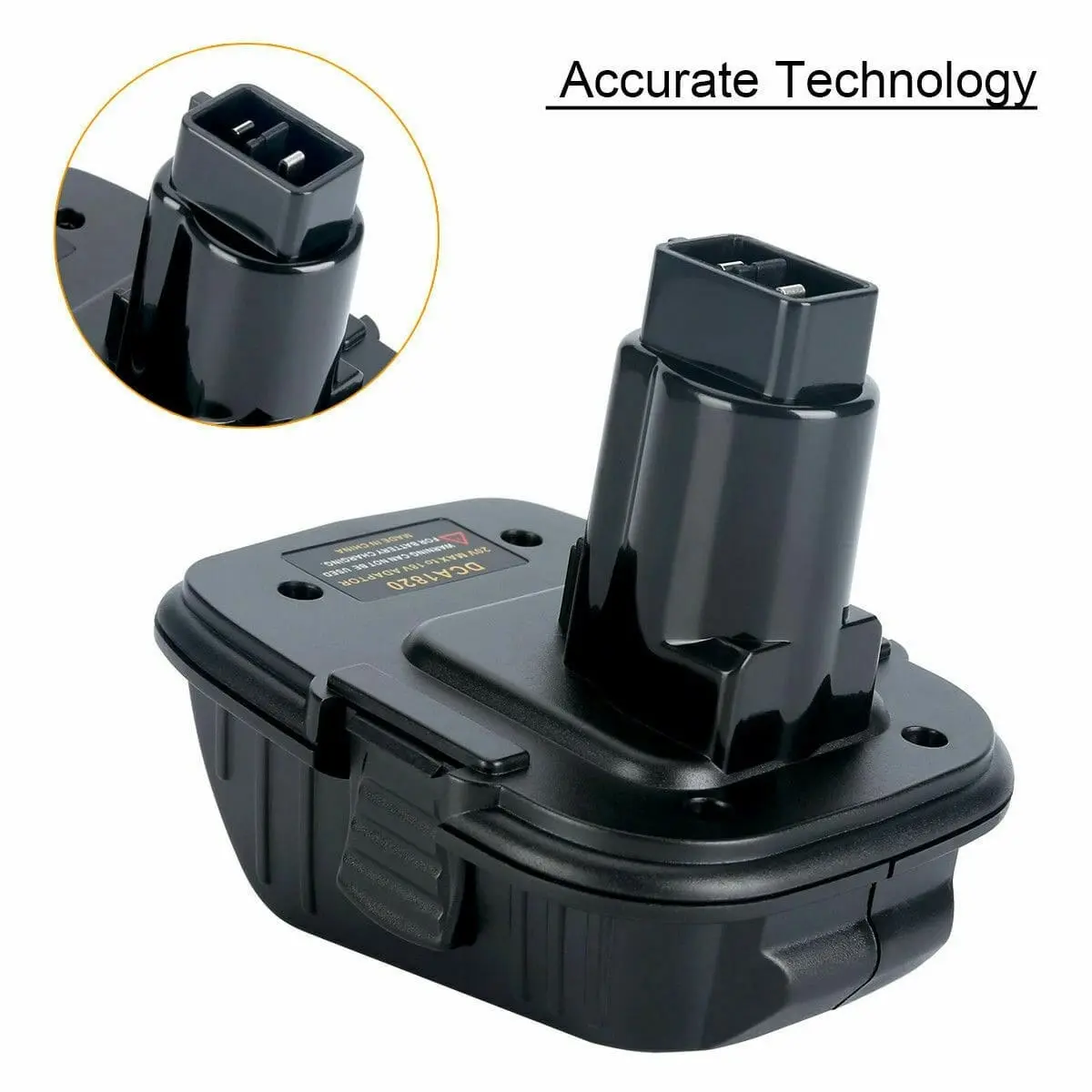 DCA1820 Adapter For Dewalt 20V MAX to 18V Convert for Li-Ion NiCD NiMh Battery