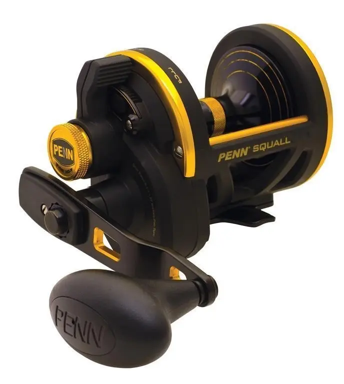 Penn Squall 40LDLH Lever Drag Overhead Fishing Reel - Left Handed