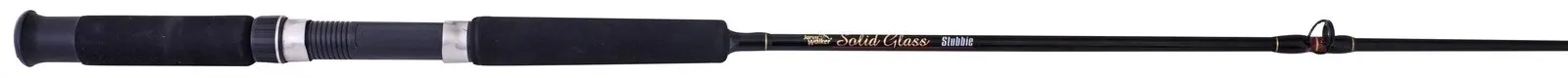 Jarvis Walker Stubbie Deluxe 3'8 Solid Glass Fishing Rod - 4-8kg 1 Pce Spin Rod