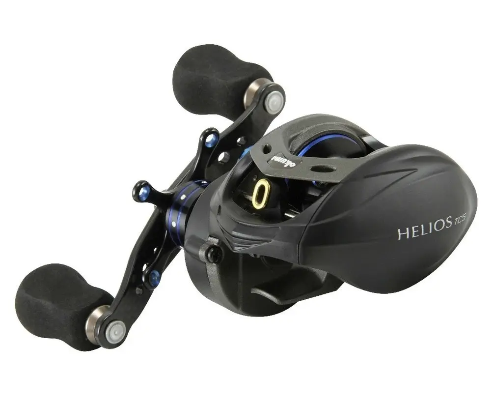 Okuma Helios TCS Low Profile Baitcasting Fishing Reel- 9 Ball Bearing Baitcaster