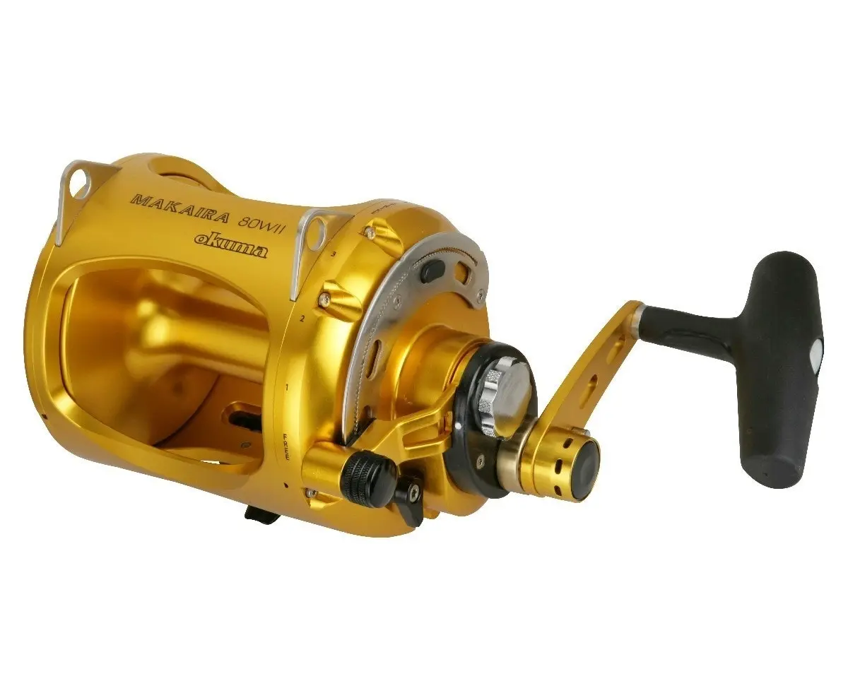 Okuma Makaira 2 Speed Lever Drag Overhead Fishing Reel