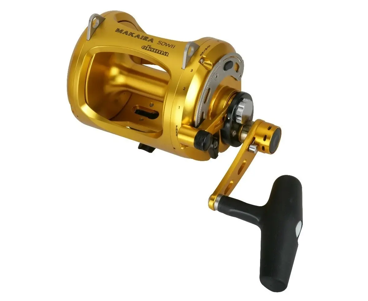 Okuma Makaira 2 Speed Lever Drag Overhead Fishing Reel