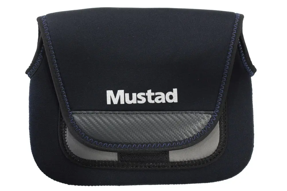 Mustad Neoprene Fishing Reel Cover to Suit Spinning Reels - Spin Reel Case