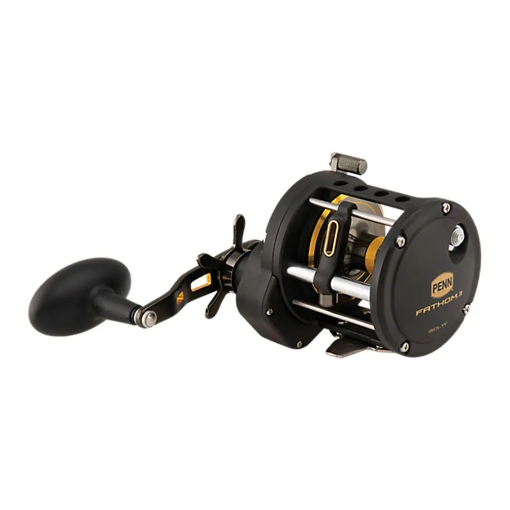 Penn Fathom II Level Wind Overhead Fishing Reel - 5 Bearing Overhead Reel