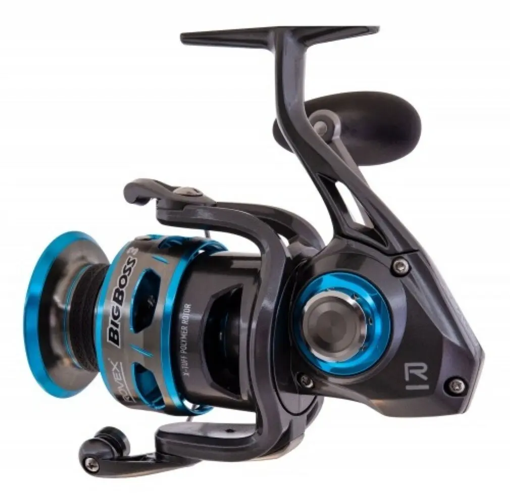 Rovex Big Boss III Spinning Fishing Reel - 7 Bearing Spin Reel