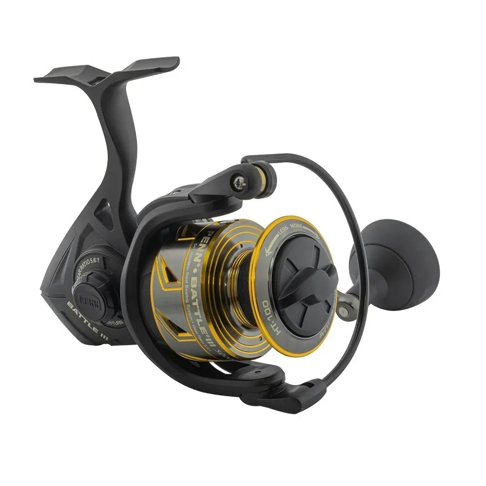 Penn Battle III Spinning Fishing Reel - Spin Reel with 5 Sealed Ball Bearings