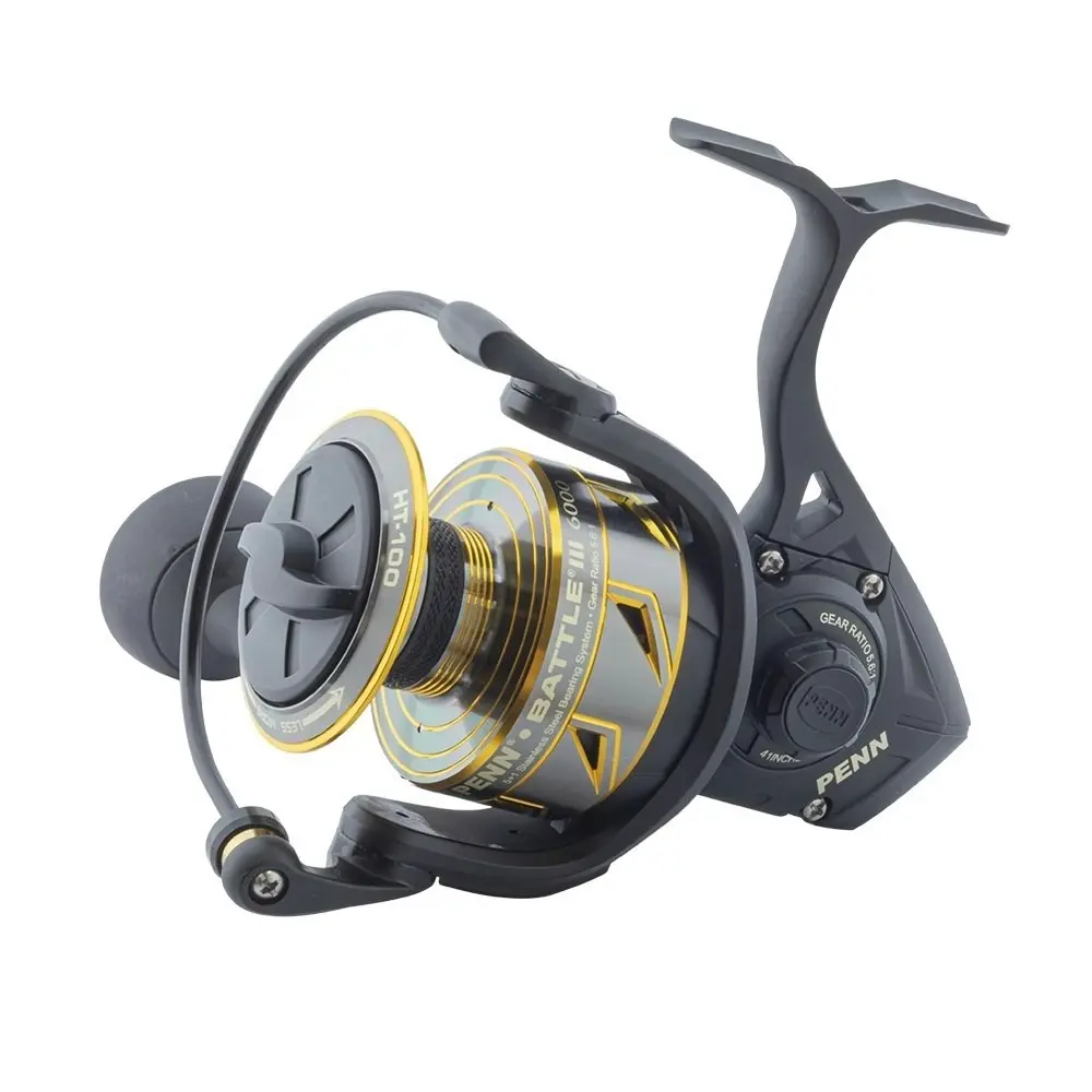 Penn Battle III Spinning Fishing Reel - Spin Reel with 5 Sealed Ball Bearings