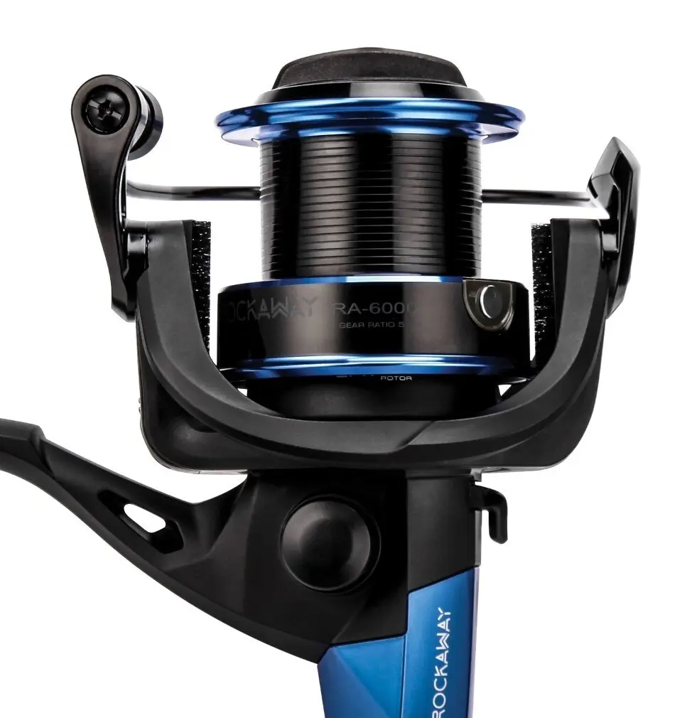 Okuma Rockaway 6000 Spinning Fishing Reel - 5 Bearing Long Cast Surf Reel