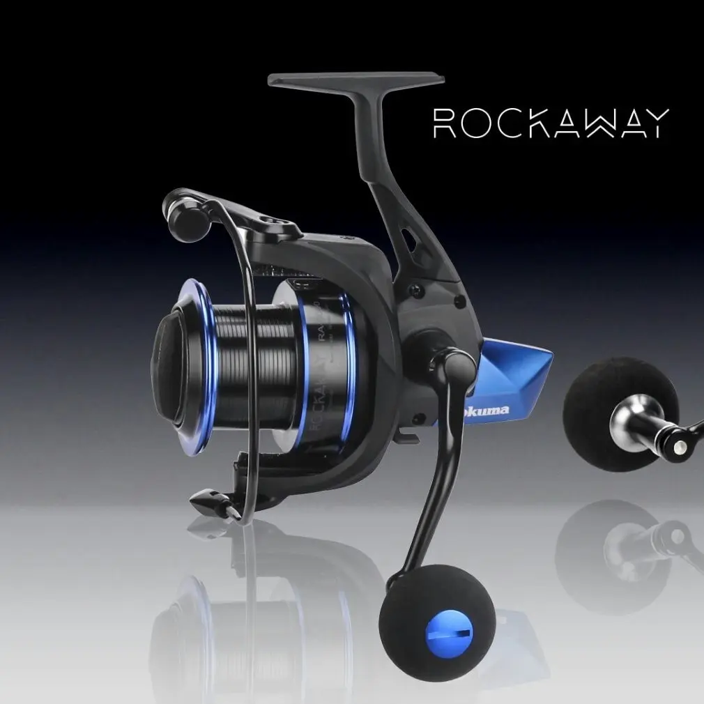 Okuma Rockaway 6000 Spinning Fishing Reel - 5 Bearing Long Cast Surf Reel