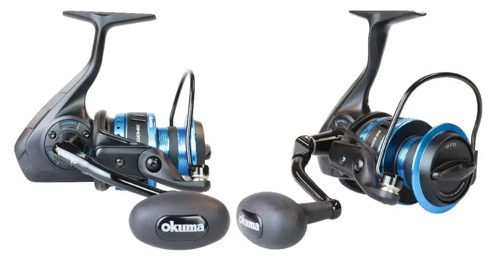 Okuma Azores XP 6000P Low Speed Spinning Fishing Reel - 7 Bearing Spin Reel