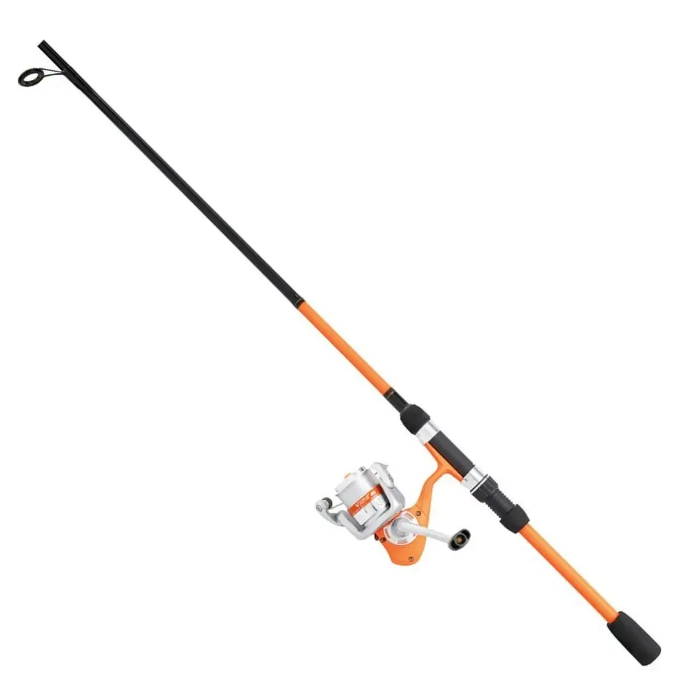 6ft Okuma 2 Piece Vibe Fishing Rod and Reel Combo Spooled with Line