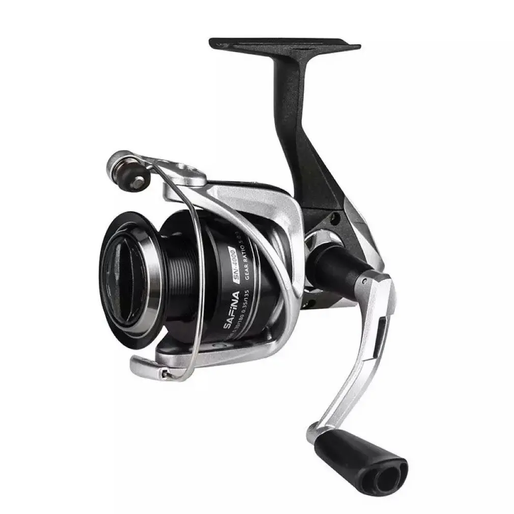 Okuma Safiina Spinning Fishing Reel - 2 Bearing Spin Reel with Graphite Body