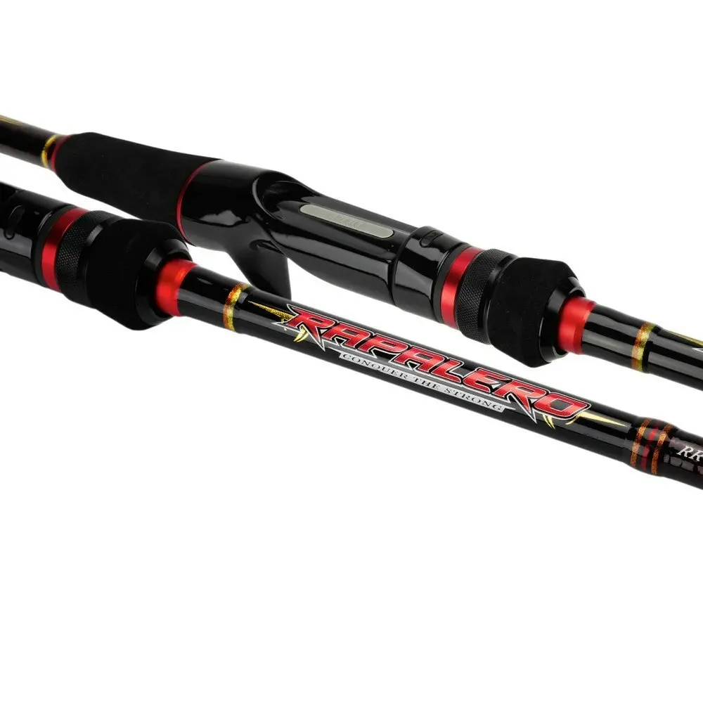 6'6 Rapala Rapalero RRC662XH 15-30lb Baitcaster Fishing Rod - 2 Piece Rod