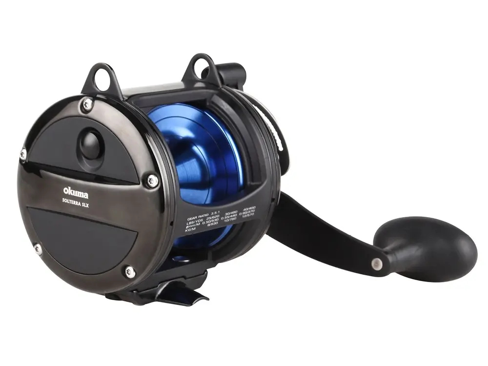 Okuma Solterra SLX-20IIB Two Speed Lever Drag Overhead Fishing Reel