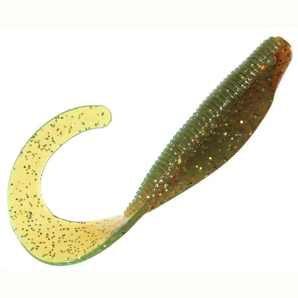 Zman 4" Streakz Curly Tailz - 5 Pack of Z man Soft Plastics Fishing Lures