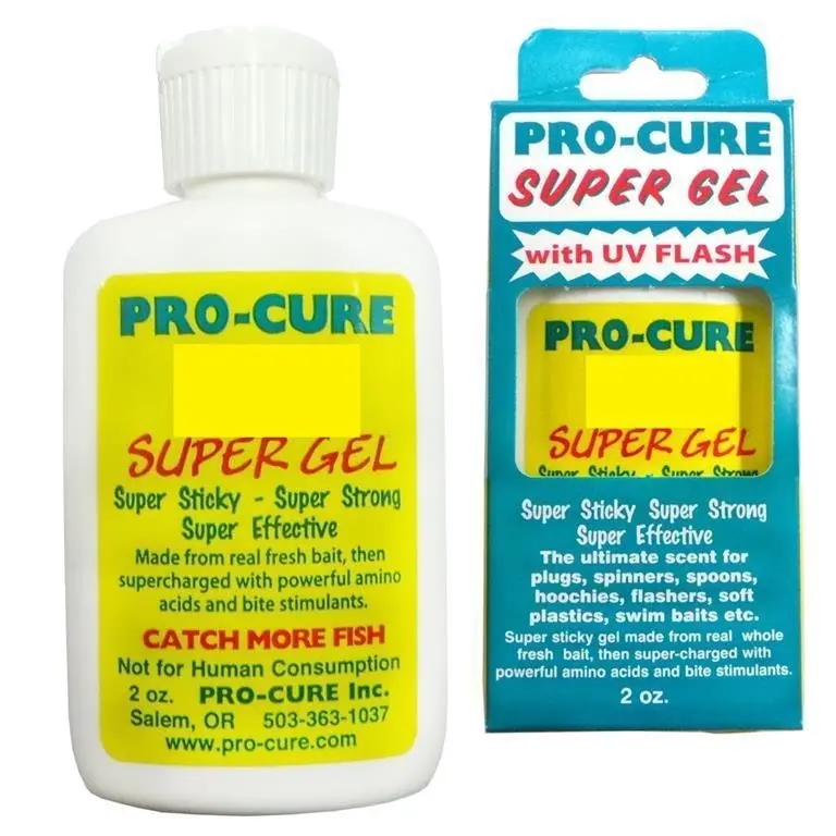 Pro-Cure Super Gel Scent With UV Flash - 2 oz Bottle