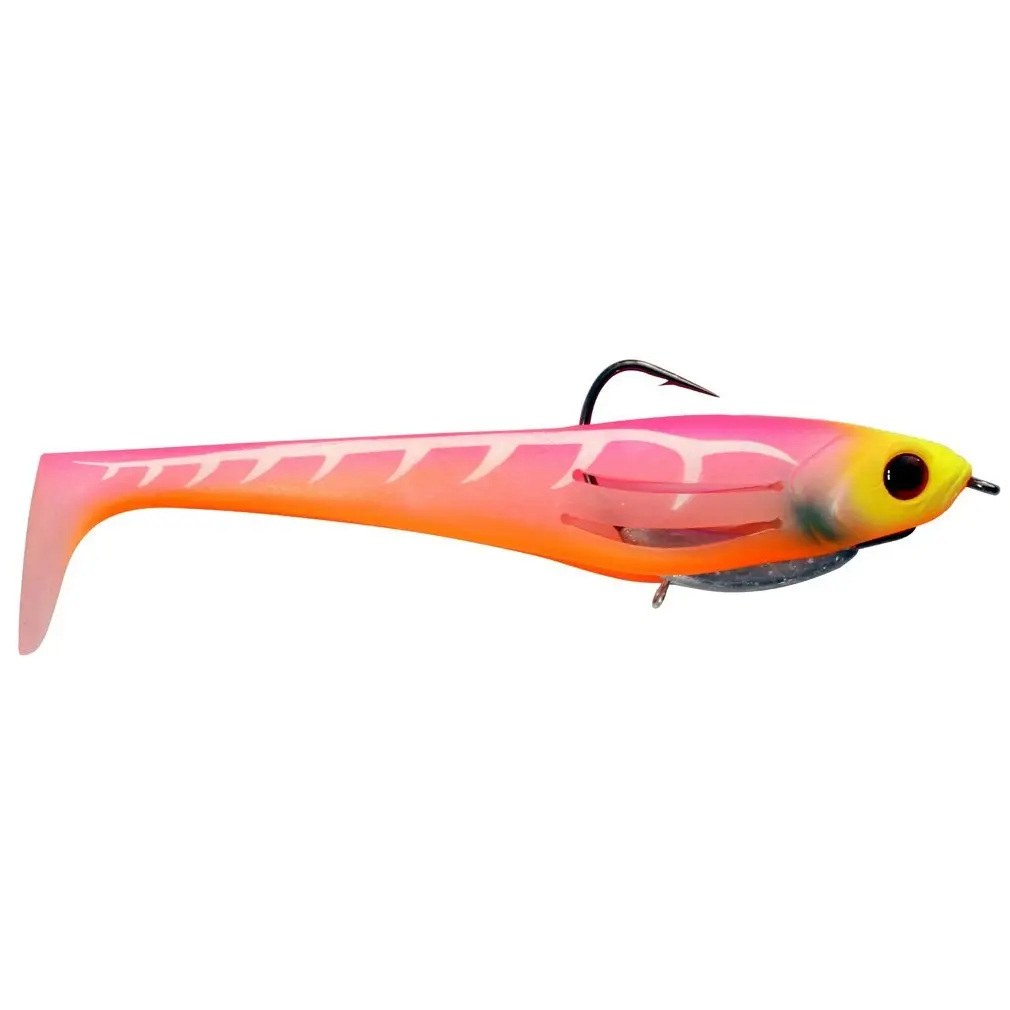 3.5 Inch Zerek Flat Shad Pro Snagless Soft Plastic Fishing Lure