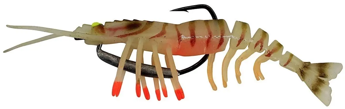 Zerek 3 Inch Live Shrimp Hot Legs Soft Plastic Fishing Lure