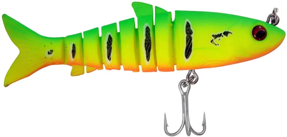 Zerek Live Mullet 3.5" 18g Soft Body Jointed Swimbait Fishing Lure