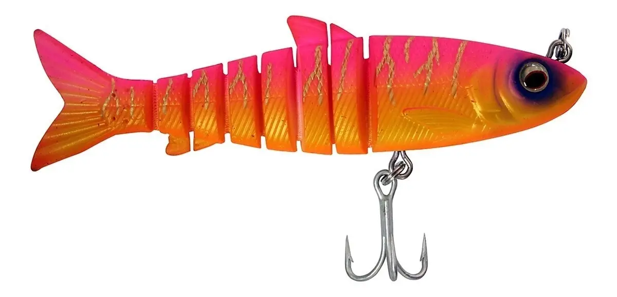 Zerek Live Mullet 3.5" 18g Soft Body Jointed Swimbait Fishing Lure