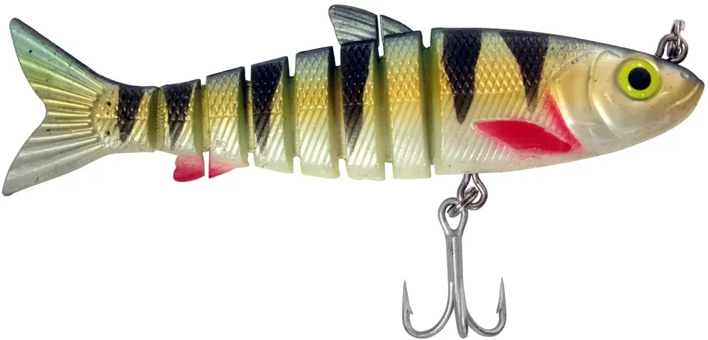 Zerek Live Mullet 4.5" 23g Soft Body Jointed Swimbait Fishing Lure